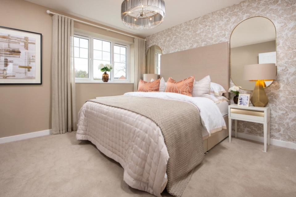 The Northern Echo: The Horbury's main bedroom (pictured) benefits from an ensuite shower room