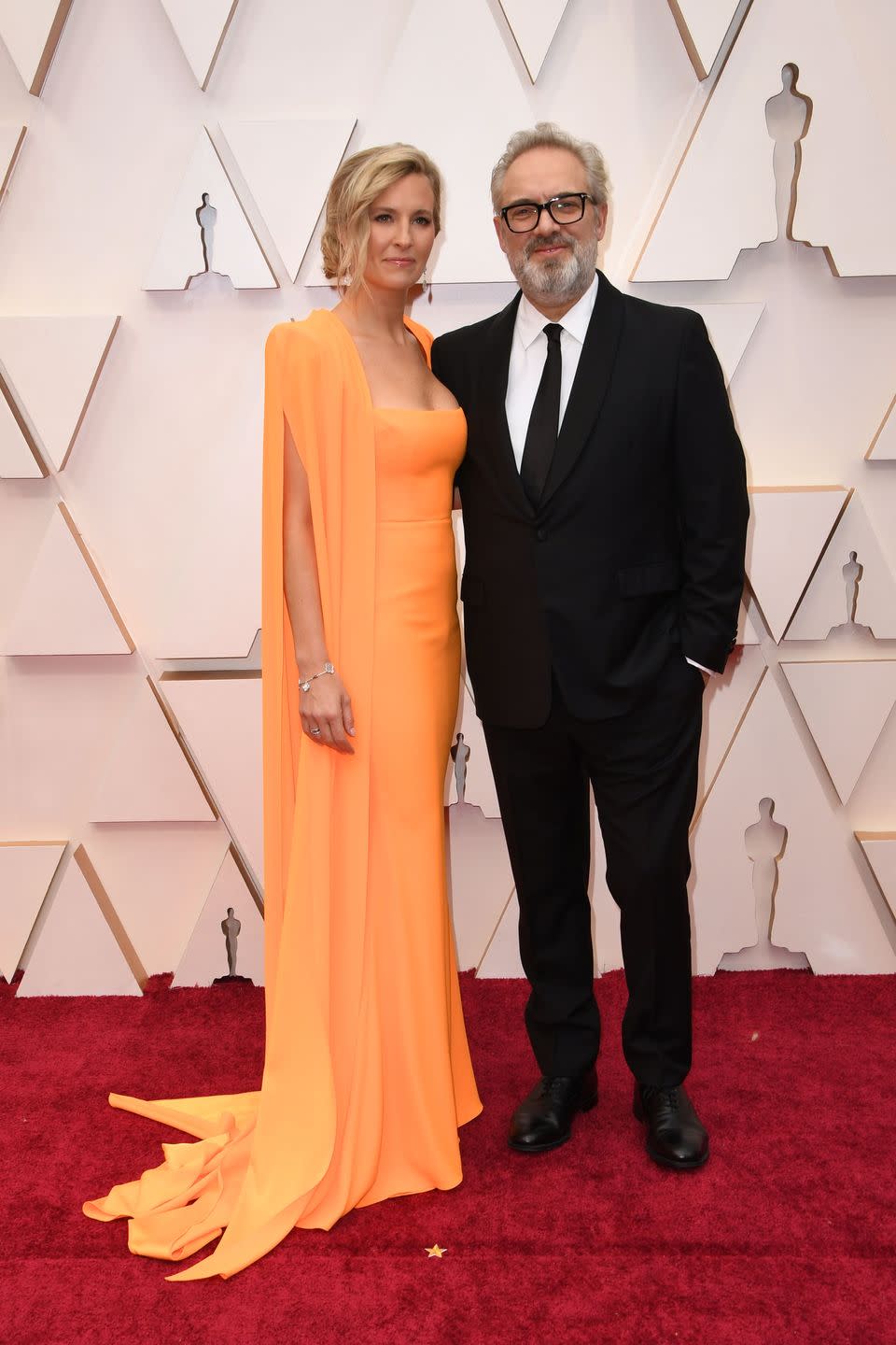 Alison Balsam and Sam Mendes