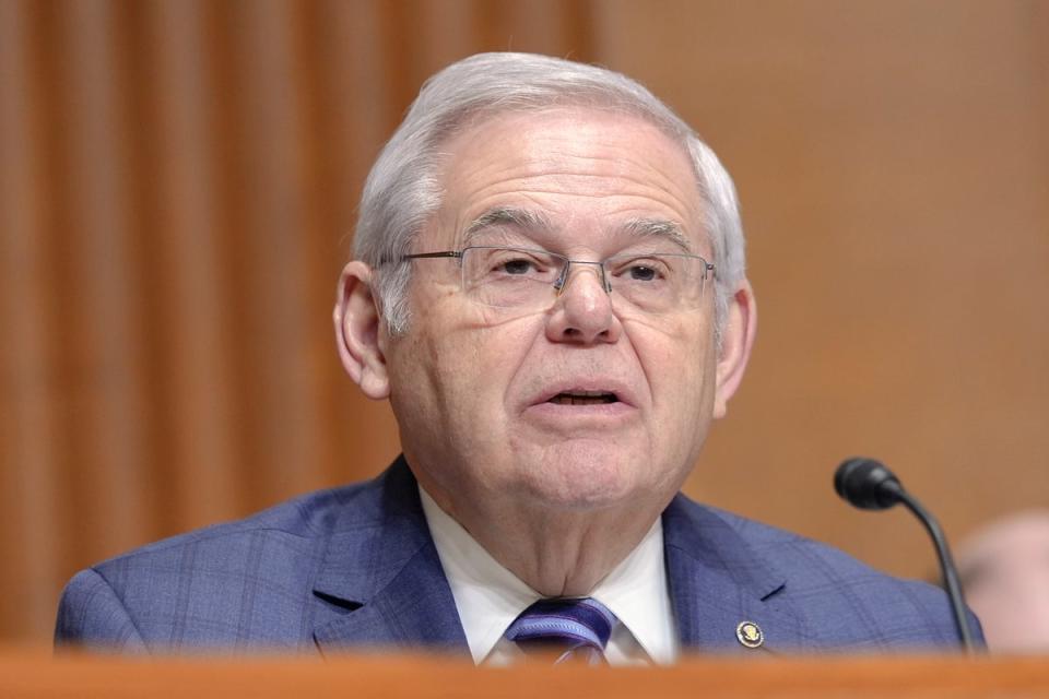 The bribery trial of Democratic Senator Bob Menendez of New Jersey is set to begin on 13 May (Copyright 2024 The Associated Press. All rights reserved)
