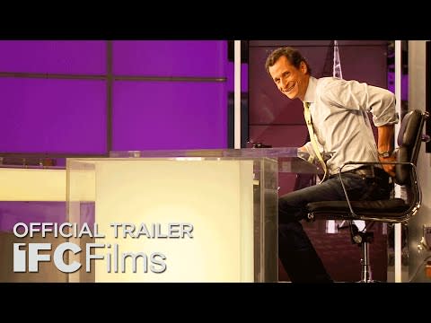 <p>A tragically funny political documentary following disgraced congressman Anthony Weiner after he posted an inappropriate image accidentally on his Twitter feed and tried to make a comeback as New York mayor. </p><p>Watch it alone for the fabulous Huma Adebin, who was formally married to Weiner, later serving as Hillary Clinton’s key advisor.</p><p><a href="https://www.youtube.com/watch?v=nJ4FIGnJknk" rel="nofollow noopener" target="_blank" data-ylk="slk:See the original post on Youtube;elm:context_link;itc:0;sec:content-canvas" class="link ">See the original post on Youtube</a></p>