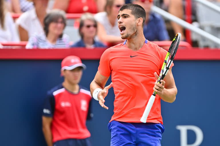 Carlos Alcaraz sufrió una caída muy temprana en Montreal frente a Tommy Paul