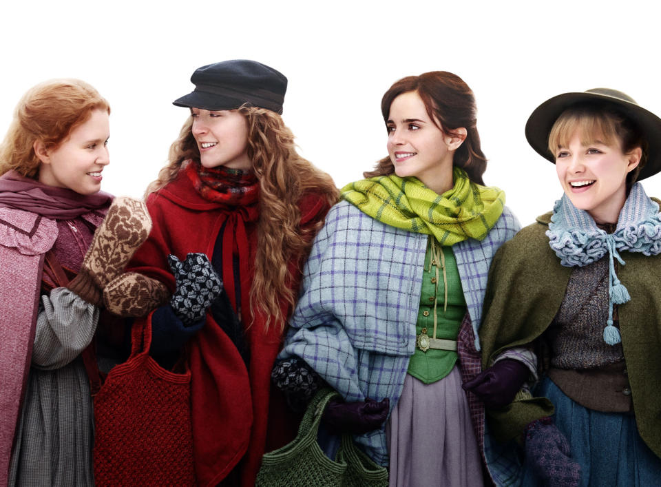 Florence Pugh, Emma Watson, Saoirse Ronan und Eliza Scanlen in ”Little Women“. (Bild: ddp)