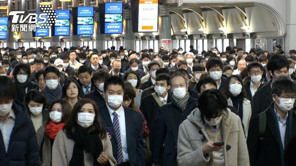 東京每日通勤族就多達194萬人次，再加上奧運人流恐怕疫情會擴大。（示意圖／shutterstock）