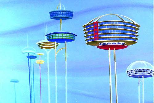 Jetsons-style houses