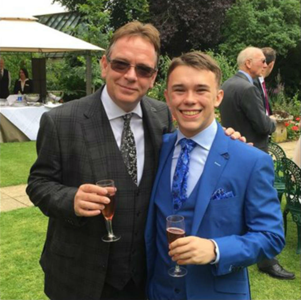 Photo credit: JustGiving / Adam Woodyatt