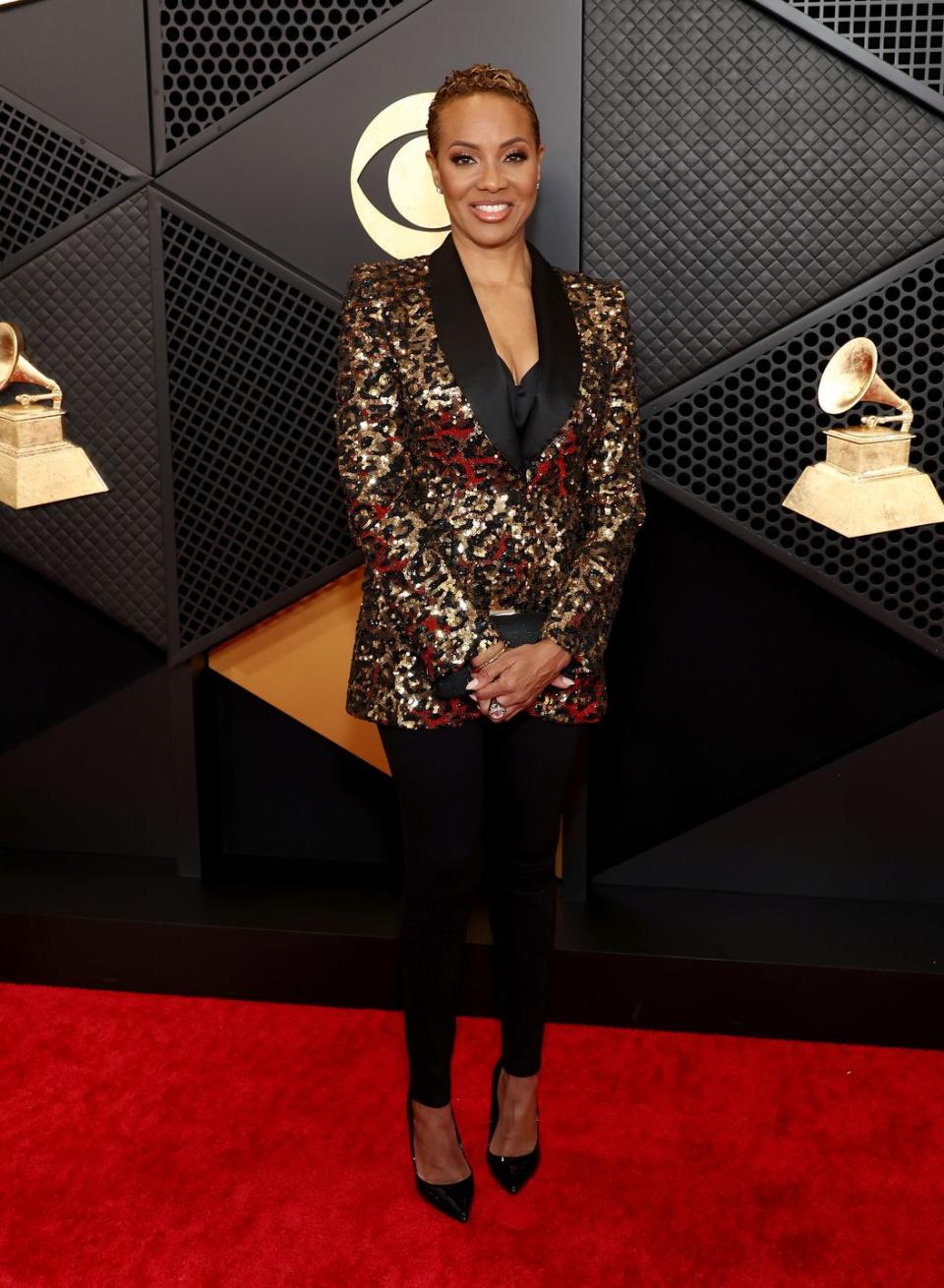 mc lyte at 66th grammy awards