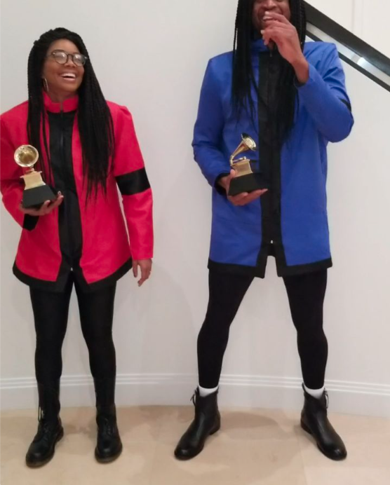 Gabrielle Union and Dwyane Wade as Milli Vanilli