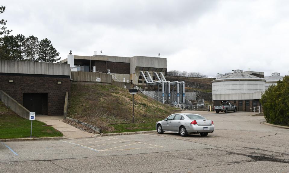 The Delta Township Water Resource Recovery Facility pictured Tuesday, April 26, 2022.