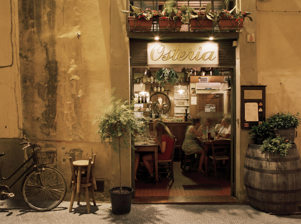 A cute Italian Osteria.