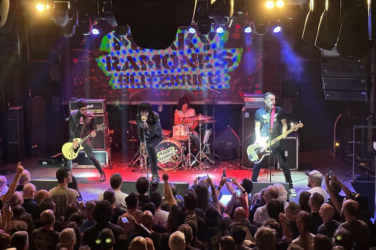 Marky Ramone y su banda en Madrid