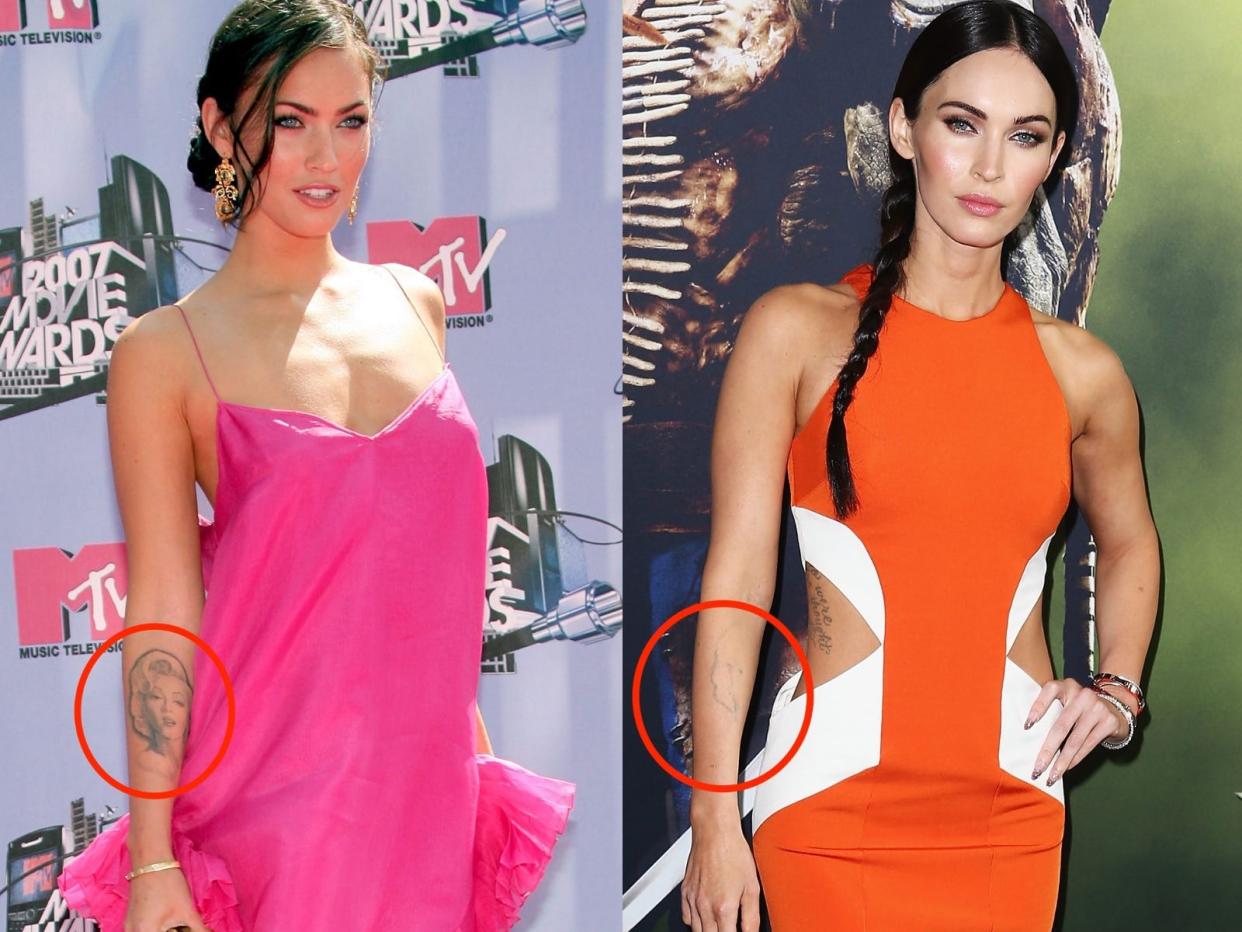 megan fox tattoos skitch