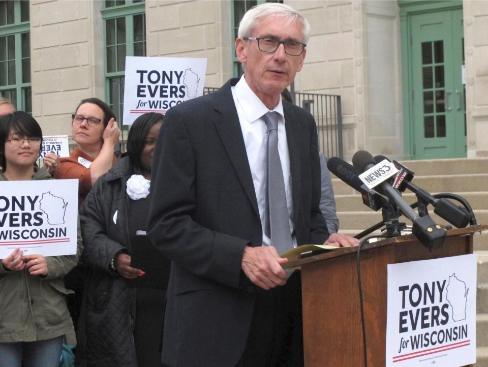 Democratic candidate for governor Tony Evers in 2018 proposed creating a nonpartisan redistricting commission.