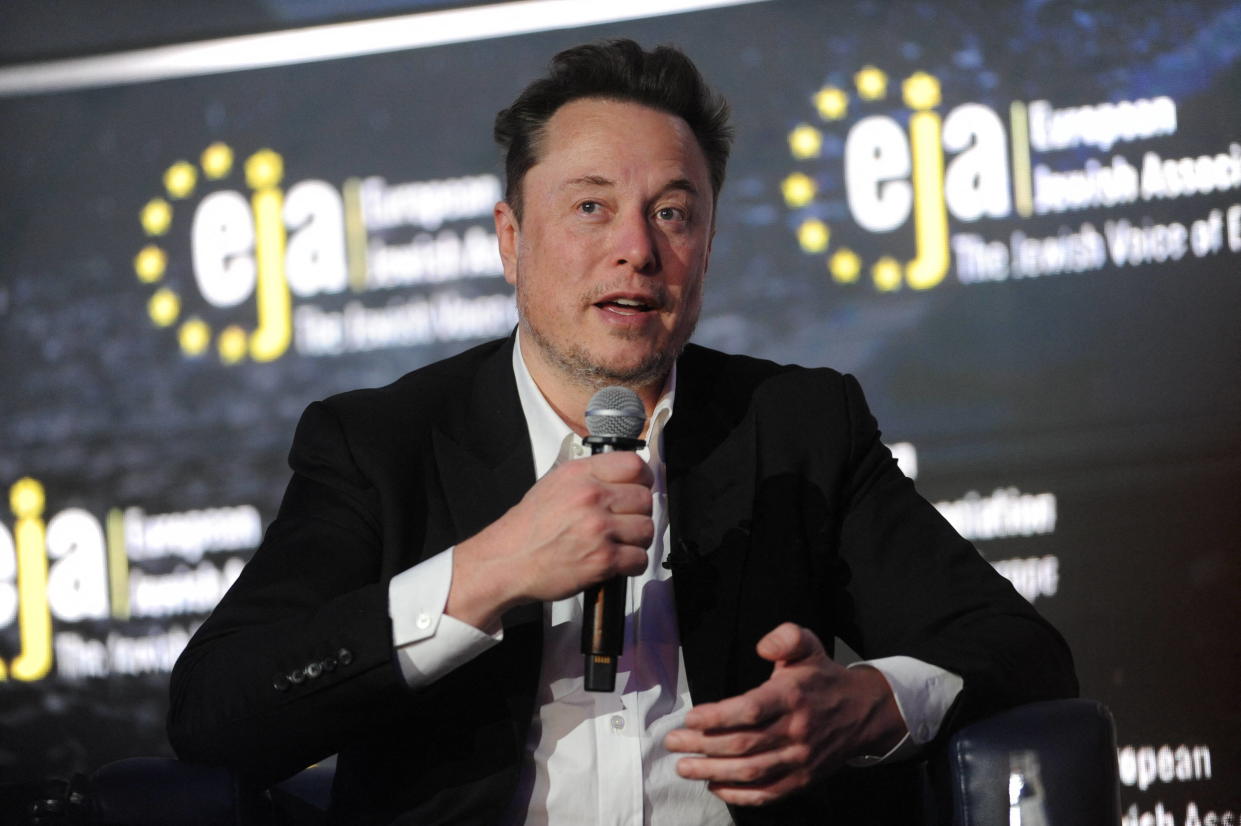 Elon Musk, ici à Cracovie le 22 janvier 2024, est officiellement le patron le mieux payé de toute l’histoire des États-Unis.