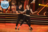 <p>Mel. C and Gleb Savchenko will be boogie to "You're the One That I Want." Stay tuned for the performances!</p>