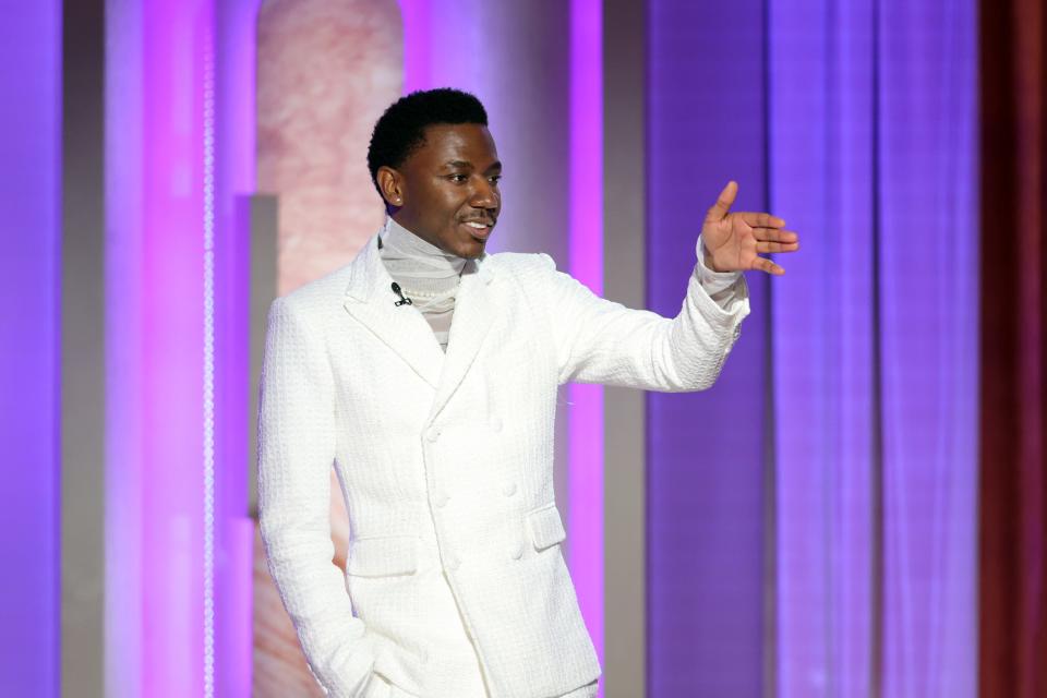 Host for the 2023 Golden Globes, Jerrod Carmichael