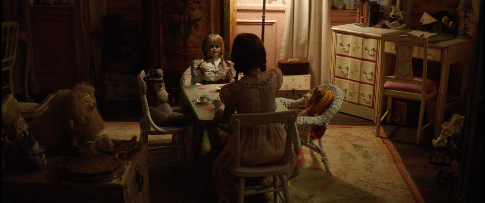 A tea party in “Annabelle: Creation”. (Warner Bros Pictures)