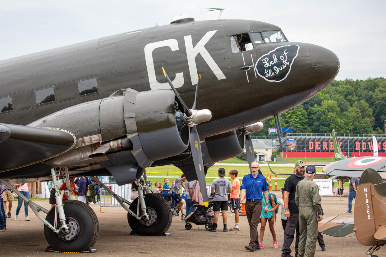 The Props and Pistons Festival is held each year at the Akron-Fulton Airport.