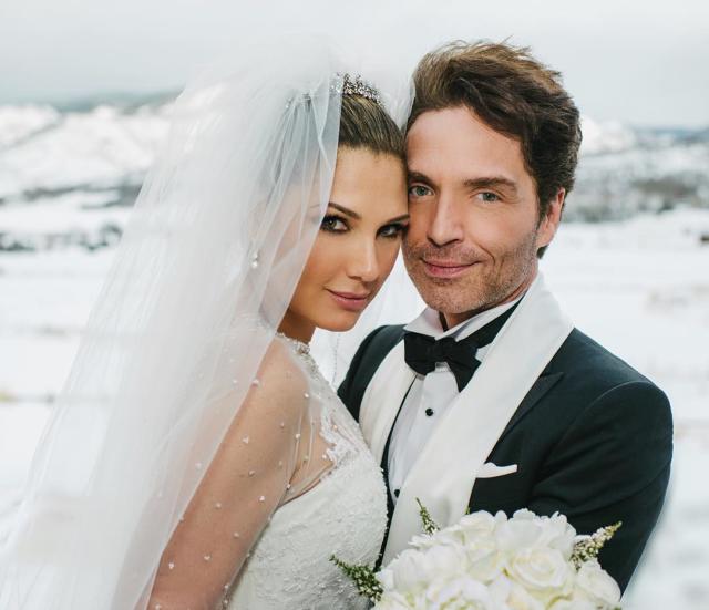 Daisy Fuentes Wears Two Wedding Dresses for Wedding to Richard Marx