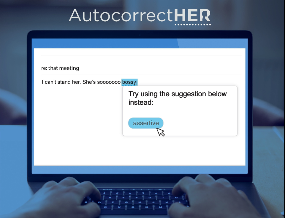 AutocorrectHER can screen sexist language in emails