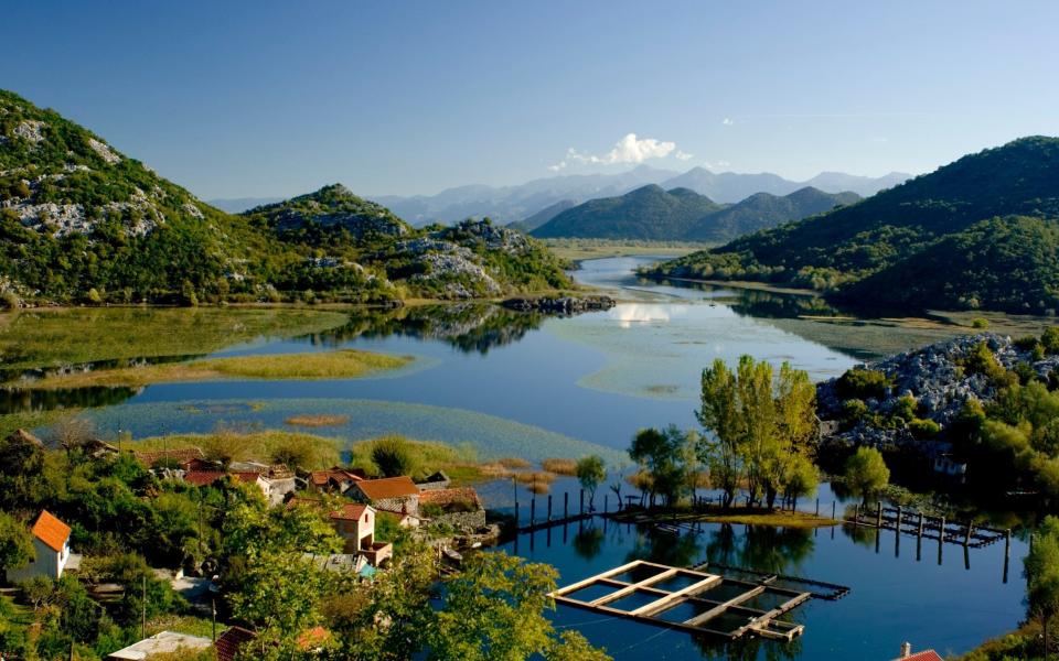 Little fishing village Karuc at Lake Skadar (Lake Skutari) in Lake Skadar Nationalpark. - Getty Images/iStockphoto