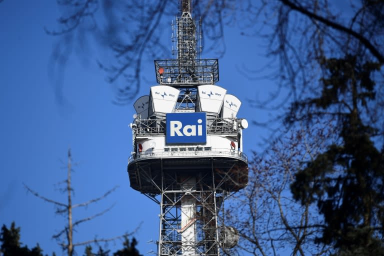 Les journalistes de la radio-télévision publique italienne RAI entament une grève de 24h pour défendre leur "liberté" face aux "tentatives" de faire de l'antenne "un mégaphone du gouvernement" de la dirigeante d'extrême droite Giorgia Meloni (Miguel MEDINA)