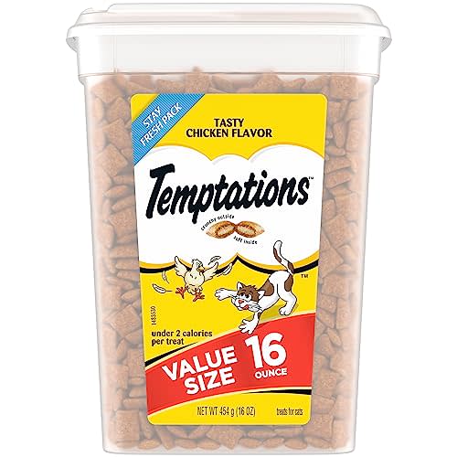 Temptations Classic Crunchy and Soft Cat Treats (Amazon / Amazon)