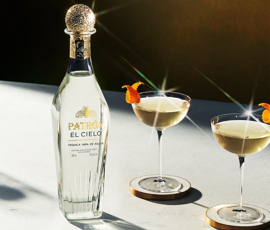 <p>Courtesy Image</p><p>Who said a <a href="https://www.mensjournal.com/food-drink/how-make-perfect-martini-anyone" rel="nofollow noopener" target="_blank" data-ylk="slk:martini;elm:context_link;itc:0;sec:content-canvas" class="link ">martini</a> had to be made with <a href="https://www.yahoo.com/lifestyle/25-best-gins-2023-elevate-114028057.html" data-ylk="slk:gin;elm:context_link;itc:0;sec:content-canvas;outcm:mb_qualified_link;_E:mb_qualified_link;ct:story;" class="link  yahoo-link">gin</a> or <a href="https://www.yahoo.com/lifestyle/best-vodka-martini-whether-dirty-210759441.html" data-ylk="slk:vodka;elm:context_link;itc:0;sec:content-canvas;outcm:mb_qualified_link;_E:mb_qualified_link;ct:story;" class="link  yahoo-link">vodka</a>? This rule-breaking martini spotlights <a href="https://www.patrontequila.com/products/el-cielo.html" rel="nofollow noopener" target="_blank" data-ylk="slk:Patrón El Cielo;elm:context_link;itc:0;sec:content-canvas" class="link ">Patrón El Cielo</a>, a new slightly sweet and fruity offering from the iconic tequila house that's been distilled four times. This easy tequila cocktail only requires four ingredients and really spotlights the flavor of cooked agave. </p>Ingredients<ul><li>2 oz <a href="https://www.patrontequila.com/products/el-cielo.html" rel="nofollow noopener" target="_blank" data-ylk="slk:Patrón El Cielo;elm:context_link;itc:0;sec:content-canvas" class="link ">Patrón El Cielo</a></li><li>.5 oz <a href="https://www.martini.com/products/riserva-speciale-ambrato/" rel="nofollow noopener" target="_blank" data-ylk="slk:Martini Riserva Speciale Ambrato Vermouth;elm:context_link;itc:0;sec:content-canvas" class="link ">Martini Riserva Speciale Ambrato Vermouth</a></li><li>.5 oz <a href="https://clicks.trx-hub.com/xid/arena_0b263_mensjournal?event_type=click&q=https%3A%2F%2Fgo.skimresources.com%3Fid%3D106246X1712071%26xs%3D1%26xcust%3DMj-besttequilacocktails-aclausen-0224%26url%3Dhttps%3A%2F%2Fwww.instacart.com%2Flanding%3Fproduct_id%3D204042&p=https%3A%2F%2Fwww.mensjournal.com%2Ffood-drink%2Ftequila-cocktails%3Fpartner%3Dyahoo&ContentId=ci02d58db58000278d&author=Austa%20Somvichian-Clausen&page_type=Article%20Page&partner=yahoo&section=reposado%20tequila&site_id=cs02b334a3f0002583&mc=www.mensjournal.com" rel="nofollow noopener" target="_blank" data-ylk="slk:Noilly Prat Extra Dry Vermouth;elm:context_link;itc:0;sec:content-canvas" class="link ">Noilly Prat Extra Dry Vermouth</a></li><li>3 dashes orange bitters, preferably <a href="https://clicks.trx-hub.com/xid/arena_0b263_mensjournal?event_type=click&q=https%3A%2F%2Fwww.amazon.com%2FFee-Brothers-Indian-Orange-Bitters%2Fdp%2FB006568690%3FlinkCode%3Dll1%26tag%3Dmj-yahoo-0001-20%26linkId%3D9616ee21f70f5f5a8eb26a2f7413f47a%26language%3Den_US%26ref_%3Das_li_ss_tl&p=https%3A%2F%2Fwww.mensjournal.com%2Ffood-drink%2Ftequila-cocktails%3Fpartner%3Dyahoo&ContentId=ci02d58db58000278d&author=Austa%20Somvichian-Clausen&page_type=Article%20Page&partner=yahoo&section=reposado%20tequila&site_id=cs02b334a3f0002583&mc=www.mensjournal.com" rel="nofollow noopener" target="_blank" data-ylk="slk:Fee Brothers West Indian Orange Bitters;elm:context_link;itc:0;sec:content-canvas" class="link ">Fee Brothers West Indian Orange Bitters</a></li><li>Orange twist, for garnish</li></ul>Instructions<ol><li>Add all ingredients to a mixing glass with ice and stir. </li><li>Pour neat into a chilled Nick and Nora glass.</li><li>Garnish with orange twist.</li></ol>