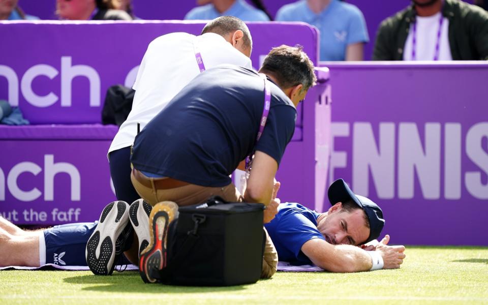 Andy Murray will not play at Wimbledon after undergoing surgery on a spinal cyst, the ATP Tour has announced