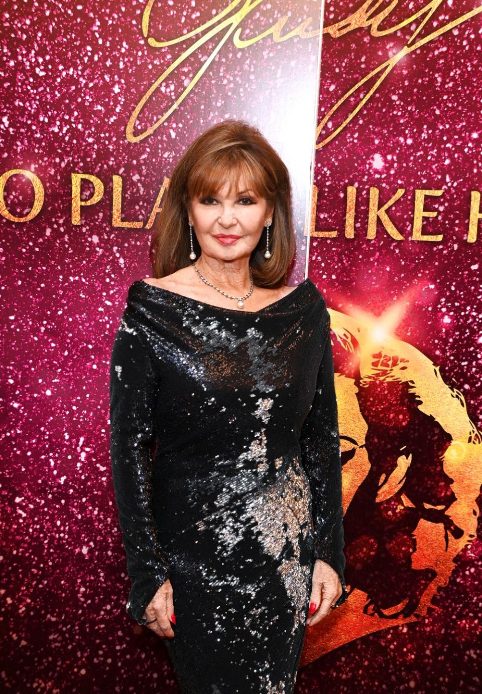 london, england november 28 stephanie beacham attends judy no place like home in aid of the centrepoint independent living programme at the lyric theatre on november 28, 2022 in london, england photo by david m benettalan chapmandave benettgetty images