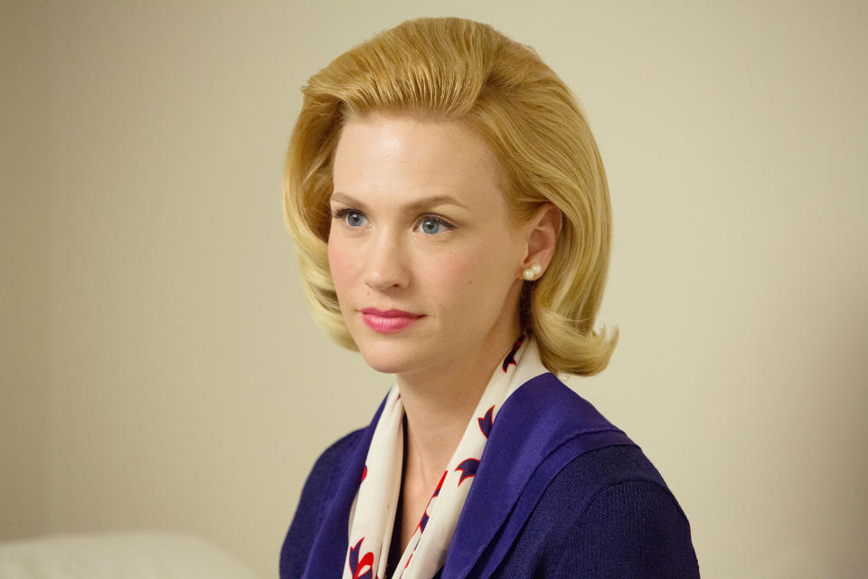 January Jones as Betty Draper in "Mad Men"