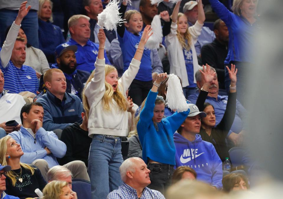 Kentucky fans cheered on the Cats against Tennessee Saturday night at Rupp Arena.
Feb. 3, 2024