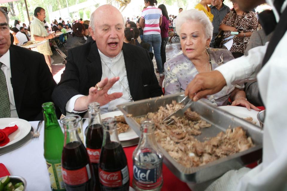 Onésimo Cepeda Silva en 2012, cuando cumplió 75 años y se retiró como primer Obispo de la diócesis  de Ecatepec.

FOTO: JUAN PABLO ZAMORA /CUARTOSCURO.COM