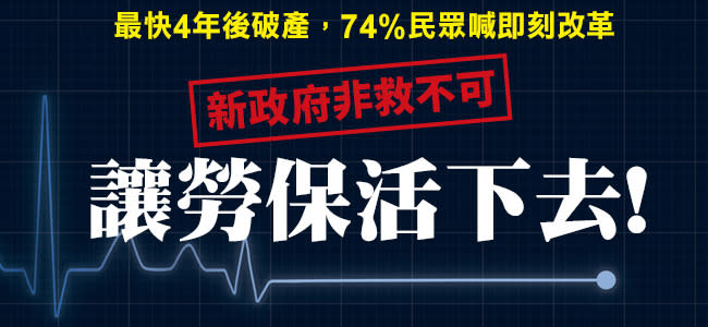 勞保恐在賴清德任內破產！「繳少領多」成國際奇觀，年金改革4大解方別讓年輕人扛世代債務