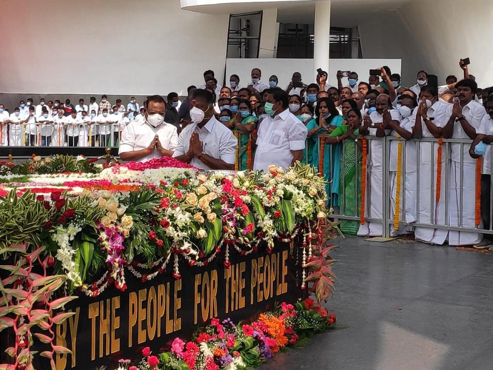 The 80-crore phoenix-themed memorial was inaugurated on Wednesday.