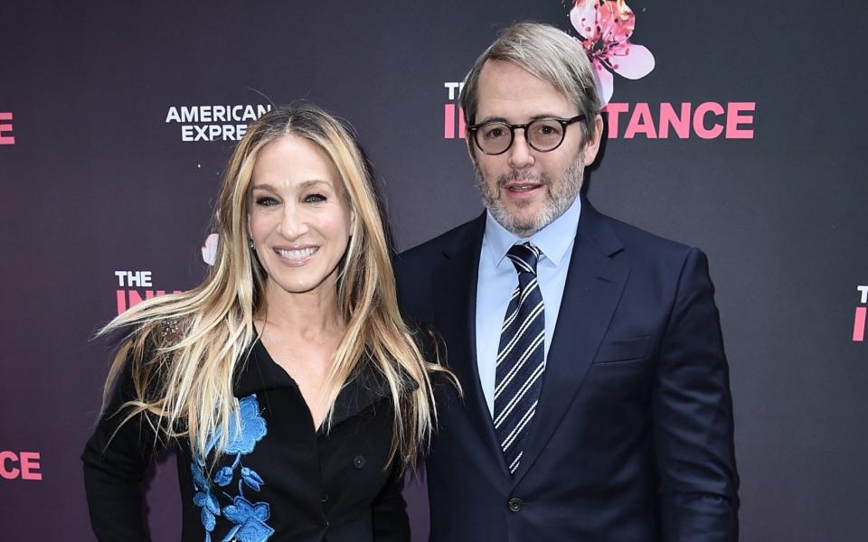 Sarah Jessica Parker and Matthew Broderick attend "The Inheritance" Opening Night - Steven Ferdman/Getty