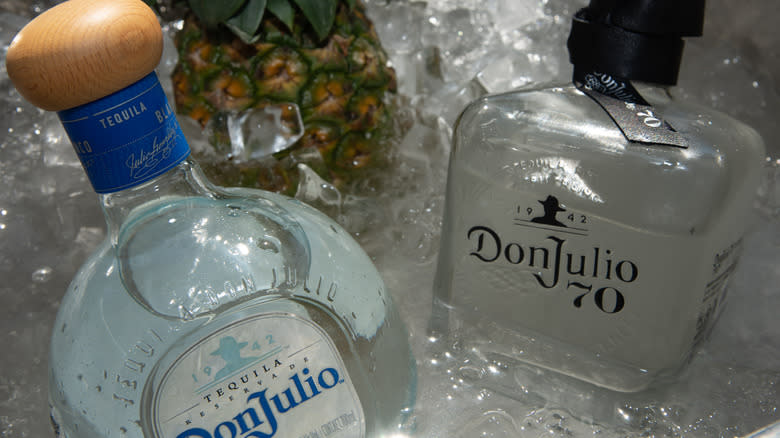 Don Julio tequila on ice