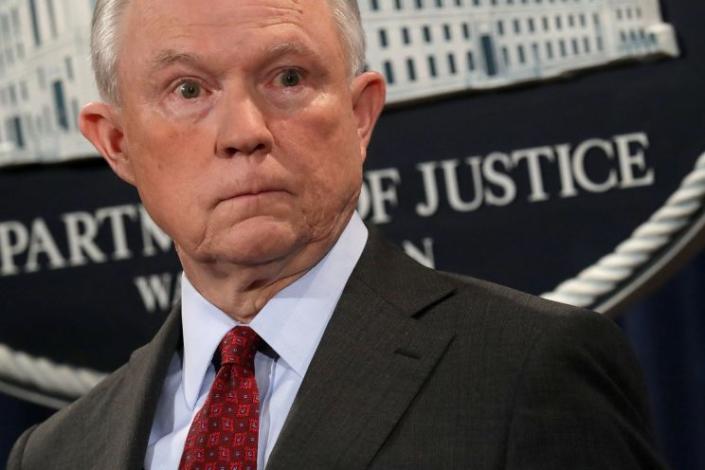 Attorney General Jeff Sessions on Thursday.