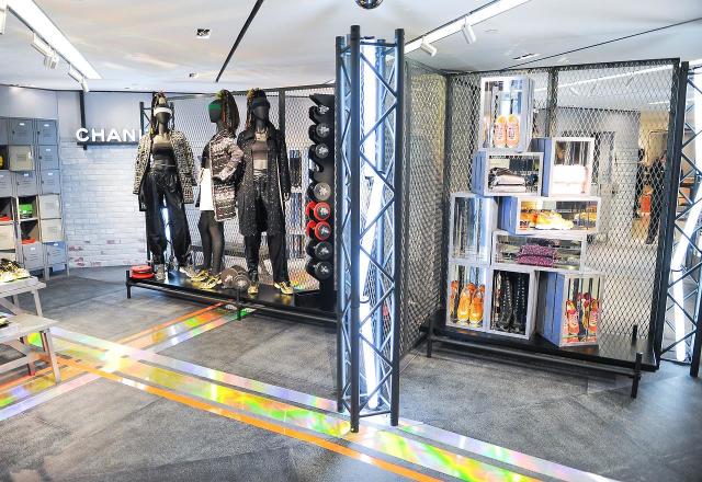 Chanel Turns Bergdorf Goodman Into the World's Chicest Locker Rooms