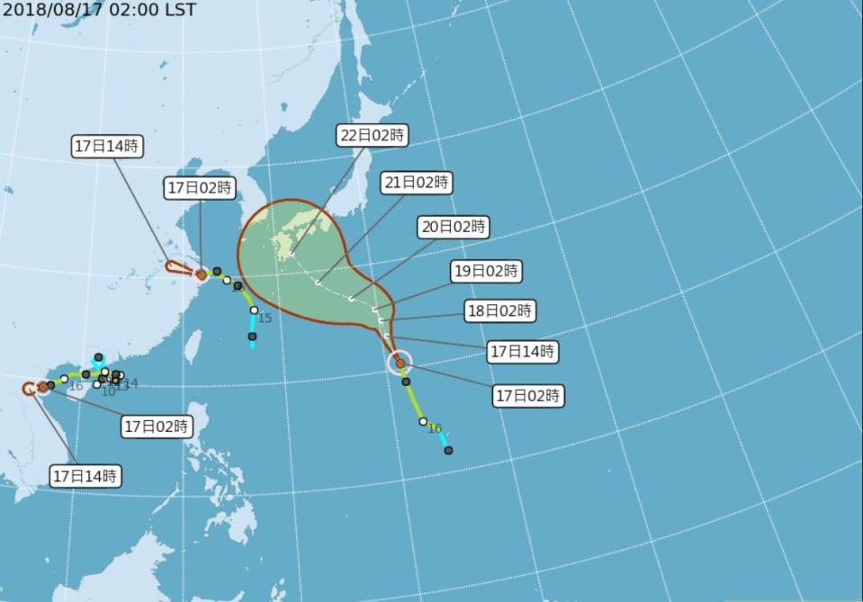 (取自氣象局網站)