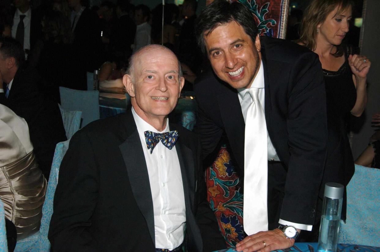 <p>Jeff Kravitz/FilmMagic</p> Peter Boyle and Ray Romano at the 57th annual Primetime Emmy Awards in West Hollywood, California in 2005