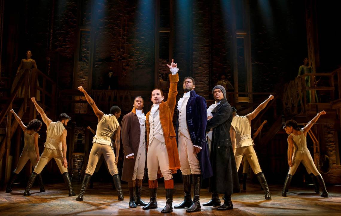 The hit musical “Hamilton” will make its second appearance in the Kansas City Broadway Series, running March 21-April 2 at the Music Hall.