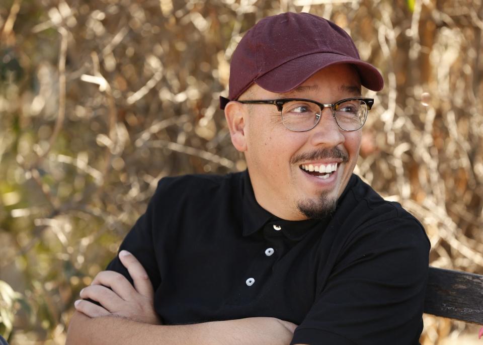 Shea Serrano photographed at Toretto's Market in the Angelino Heights neighborhood from The Fast & the Furious film.