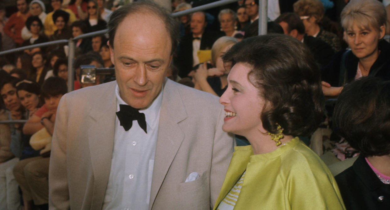 Roald Dahl and Patricia Neal at the 41st Academy Awards in 1969. (Photo by Walt Disney Television via Getty Images Photo Archives/Walt Disney Television via Getty Images)  