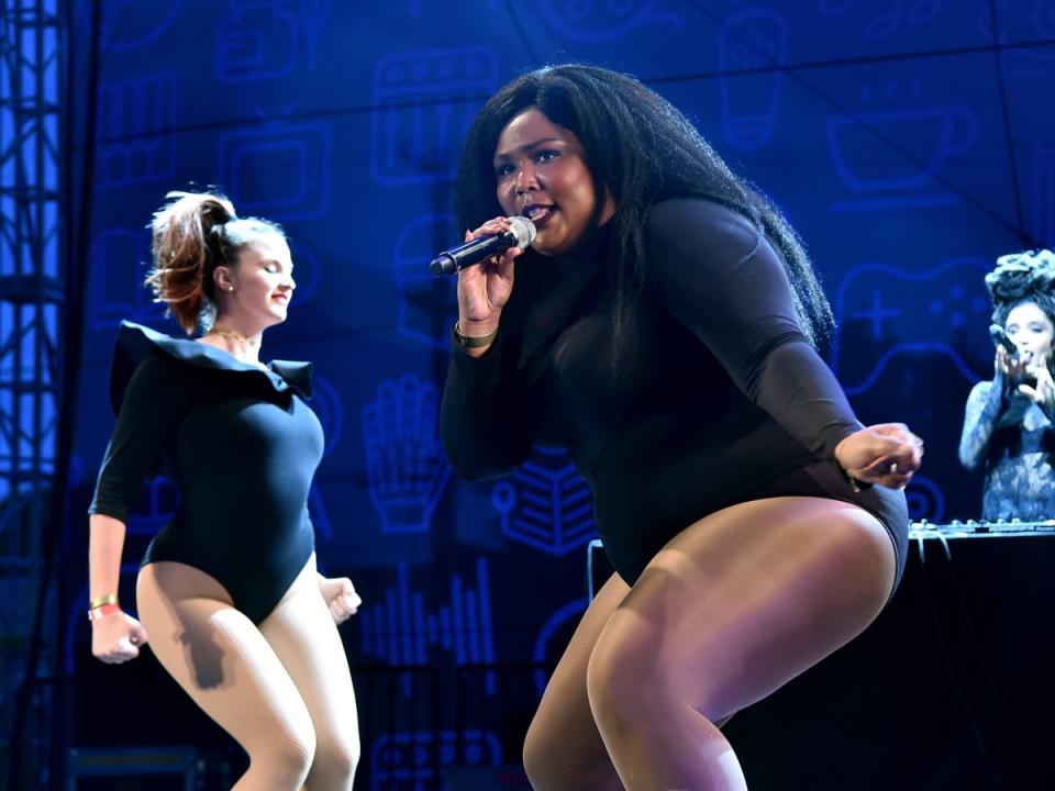 A pre-fame Lizzo performs in 2016 (Getty)