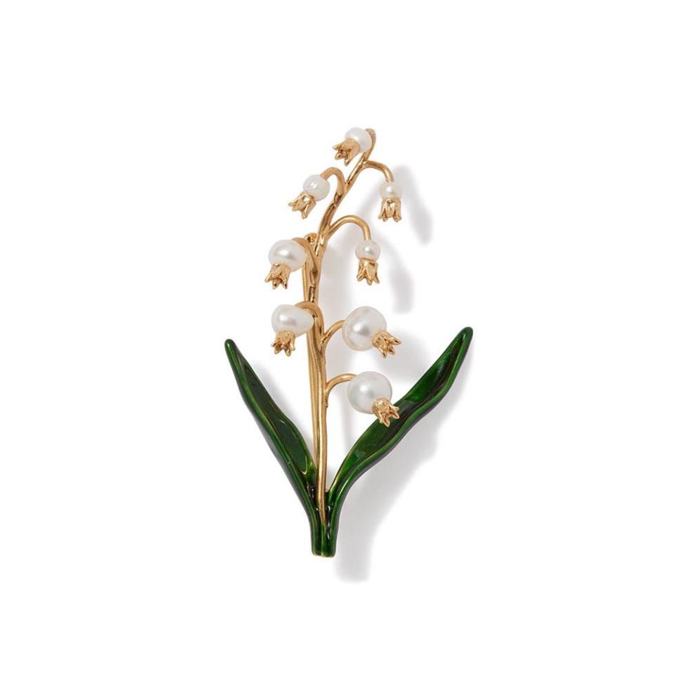 <p><a href="https://store.metmuseum.org/lily-of-the-valley-brooch-80054129" rel="nofollow noopener" target="_blank" data-ylk="slk:Shop Now;elm:context_link;itc:0" class="link ">Shop Now</a></p><p>Lily-of-the-Valley Brooch</p><p>$85.00</p><p>metmuseum.org</p>