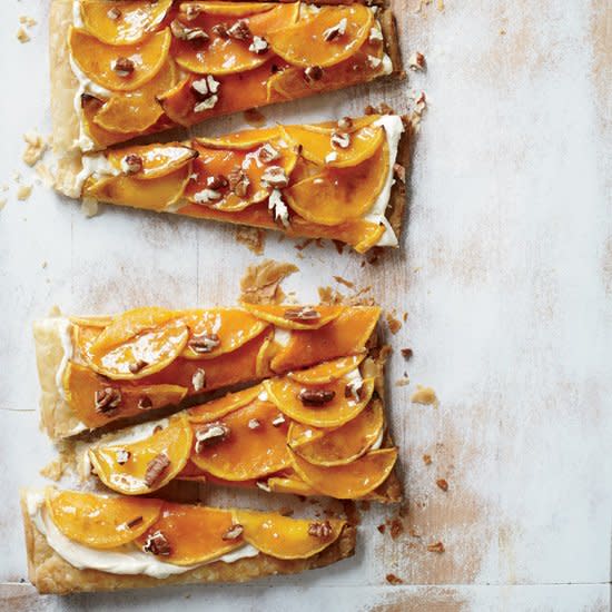 Butternut Squash Glazed Tart