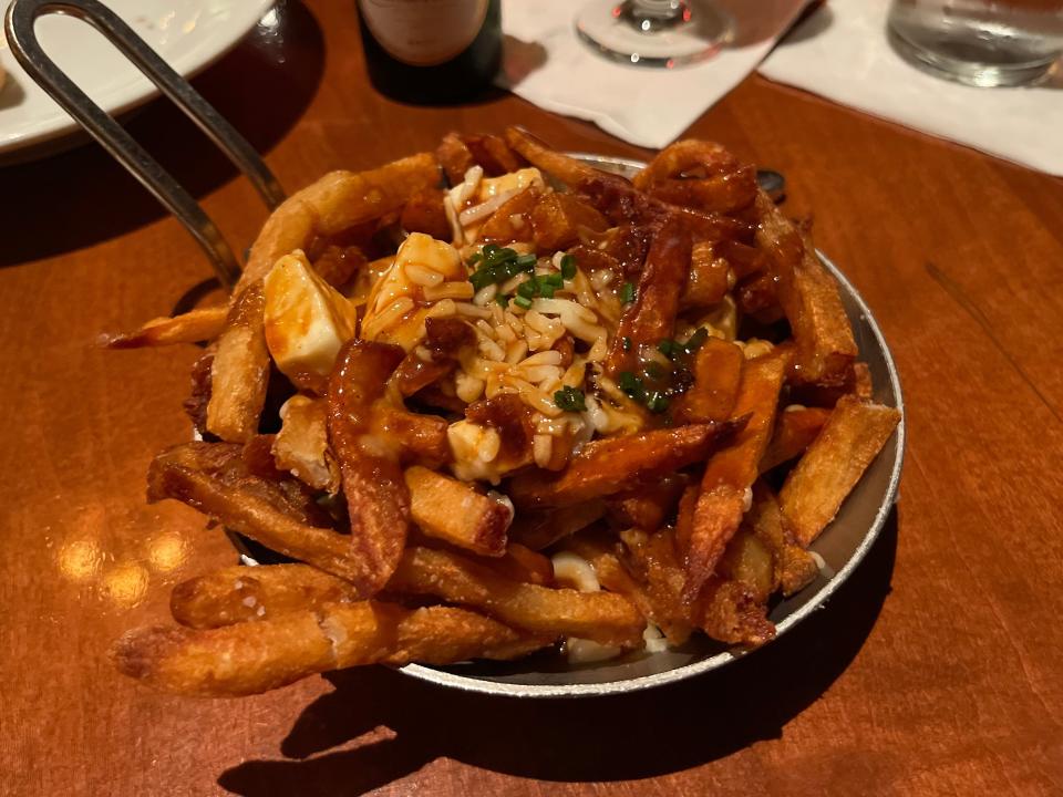 poutine from le cellier in disney world