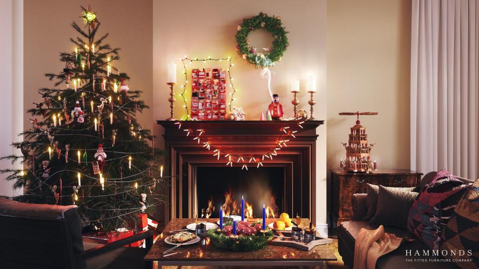 <p>Over in <a href="https://www.housebeautiful.com/uk/lifestyle/a33969476/german-christmas-traditions/" rel="nofollow noopener" target="_blank" data-ylk="slk:Germany;elm:context_link;itc:0;sec:content-canvas" class="link ">Germany</a>, traditional Christmas decorations include <a href="https://www.housebeautiful.com/uk/decorate/display/g38135776/christmas-nutcrackers/" rel="nofollow noopener" target="_blank" data-ylk="slk:nutcracker;elm:context_link;itc:0;sec:content-canvas" class="link ">nutcracker</a> figurines, <a href="https://www.housebeautiful.com/uk/lifestyle/shopping/g33965113/advent-candles/" rel="nofollow noopener" target="_blank" data-ylk="slk:advent candles;elm:context_link;itc:0;sec:content-canvas" class="link ">advent candles</a>, angel ornaments, and real trees which are traditionally decorated on Christmas Eve. This living room looks like the perfect spot to sit with a slice of stollen...<br></p>