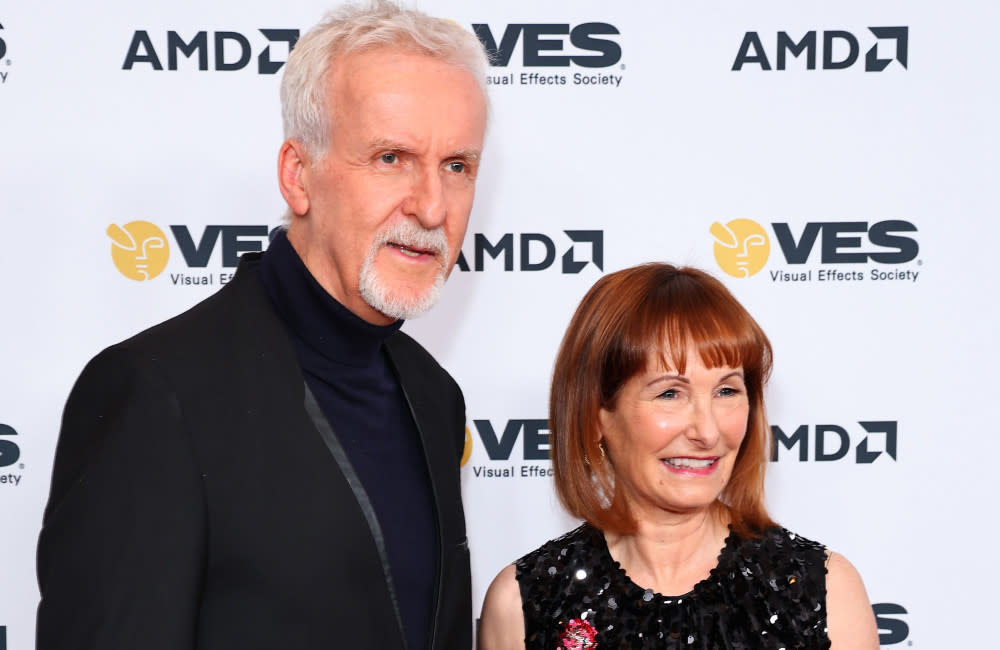 James Cameron honoured Gale Anne Hurd at the event credit:Bang Showbiz