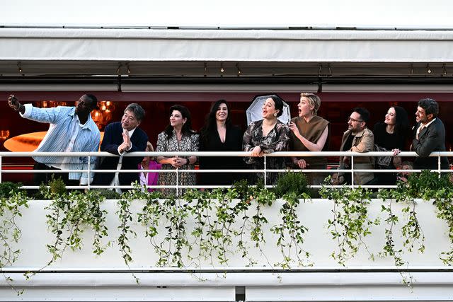 <p>LOIC VENANCE/AFP via Getty Images</p> Omar Sy and The Cannes Jury